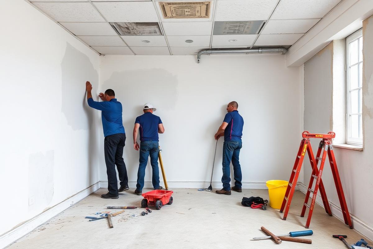 Dilapidations reinstatement works
